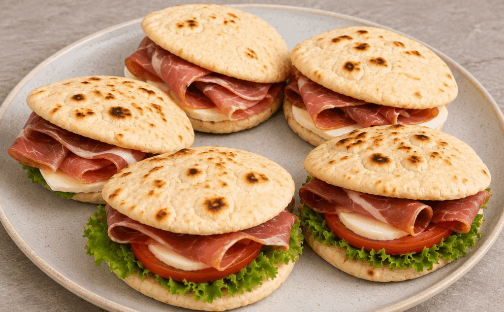 Lo rifaccio ogni volta che ho voglia di pane: si gonfia in padella, diventa morbido e ci metti dentro quello che hai o quello che vuoi!