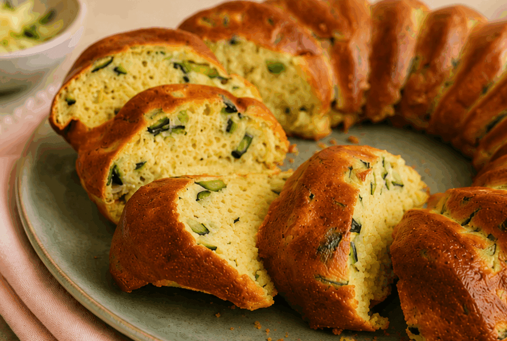 Questa è la mia ciambella salata di zucchine e philadelphia: è venuta soffice, saporita e perfetta anche fredda il giorno dopo