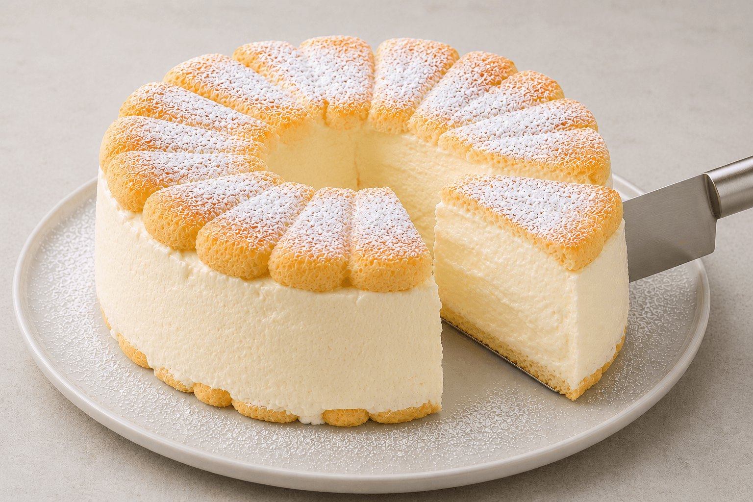 Torta fredda alla crema