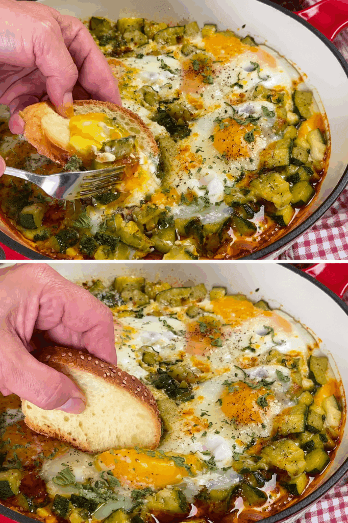 Se hai zucchine e uova in frigo, questa padellata saporita ti salva la cena in mezz’ora e anche la dieta con solo 250 Kcal e low carb!