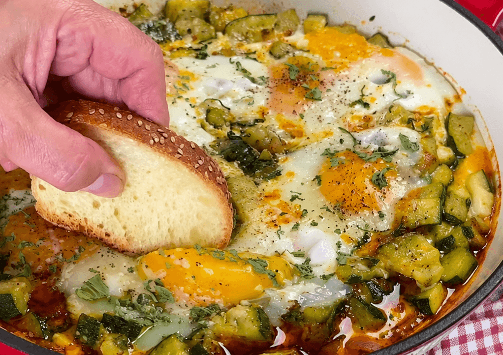 Uova e zucchine