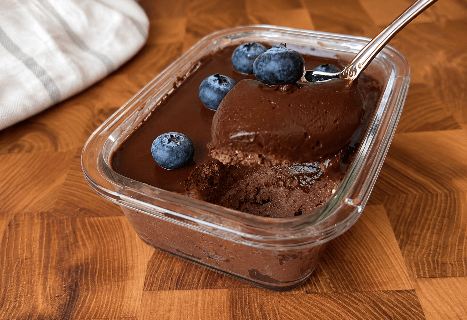Dessert cremoso al cioccolato