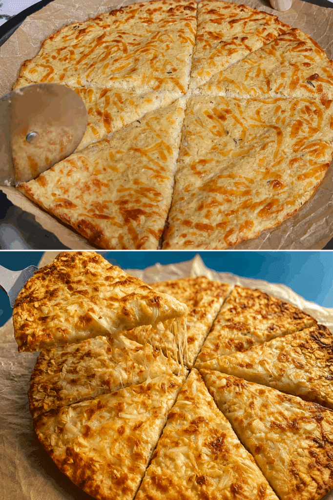 Ieri sera mi sono goduta questa bella focaccia al formaggio ma senza farina bianca: la puoi farcire sopra come vuoi e la prepari in 10 minuti!