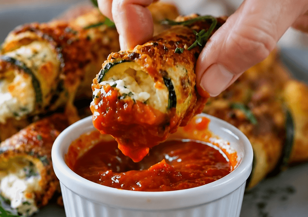 Rotolini di zucchine e ricotta