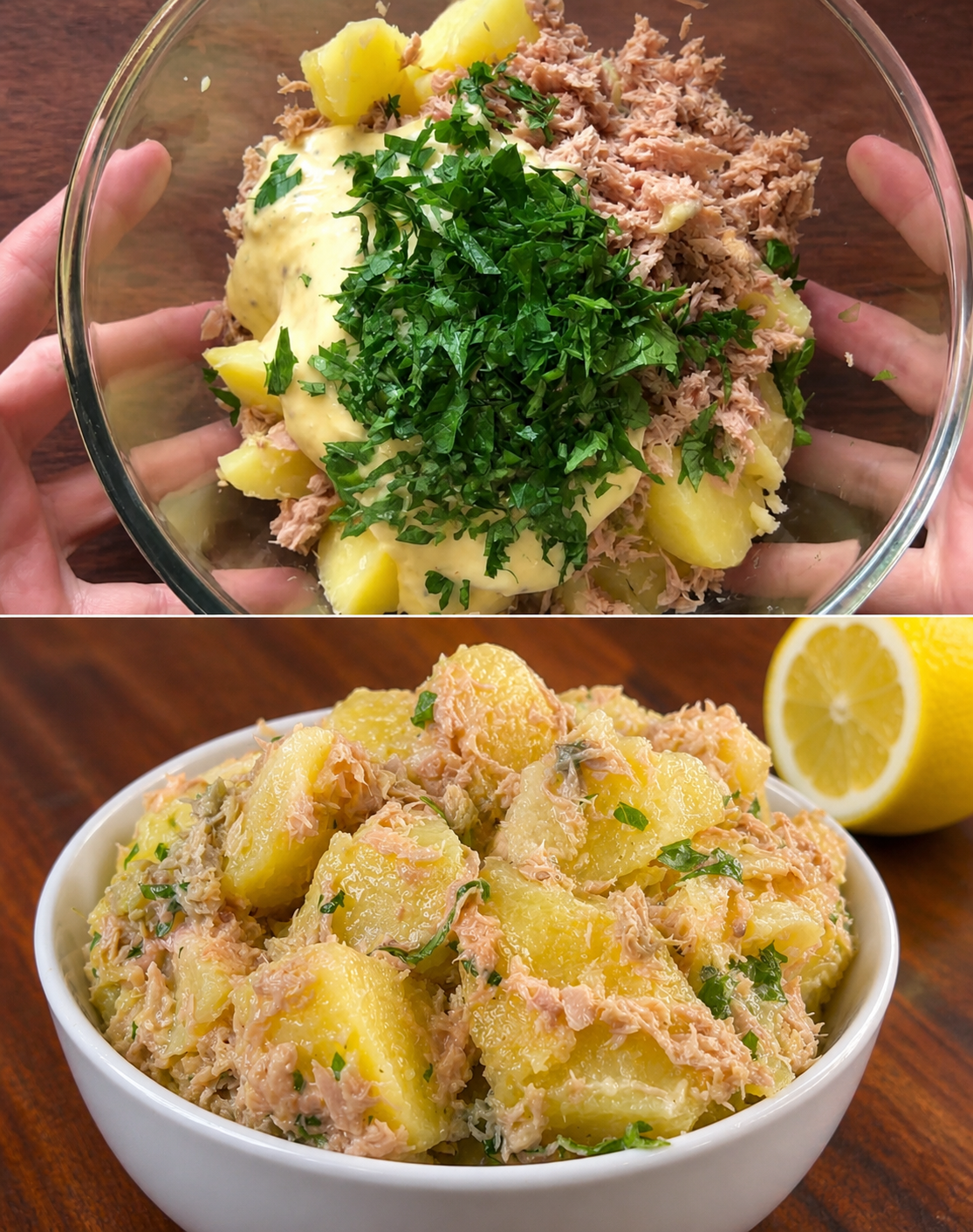 Patate e tonno