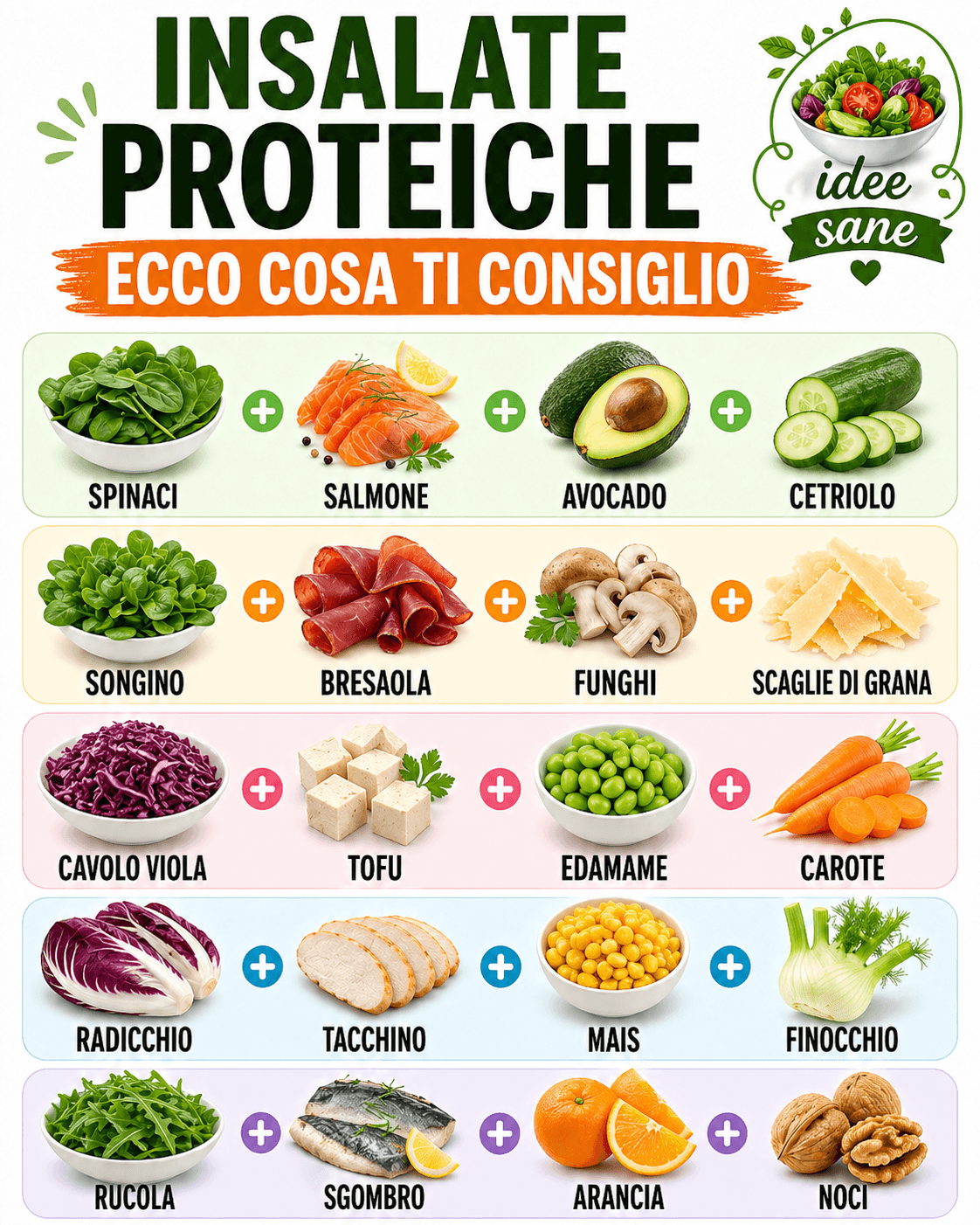 Insalate proteiche