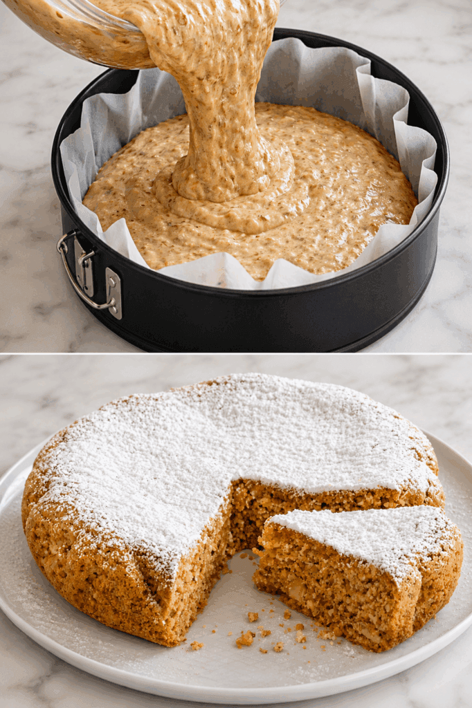 Senza latte, senza burro e senza olio e con 40 gr di farina integrale: questa torta proteica è perfetta per la dieta che sto seguendo!