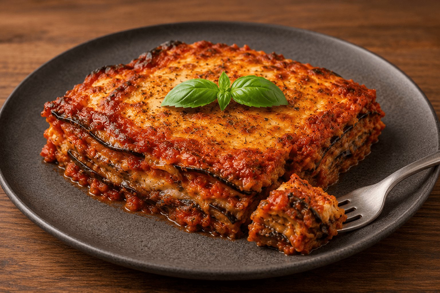 Parmigiana di melanzane grigliate