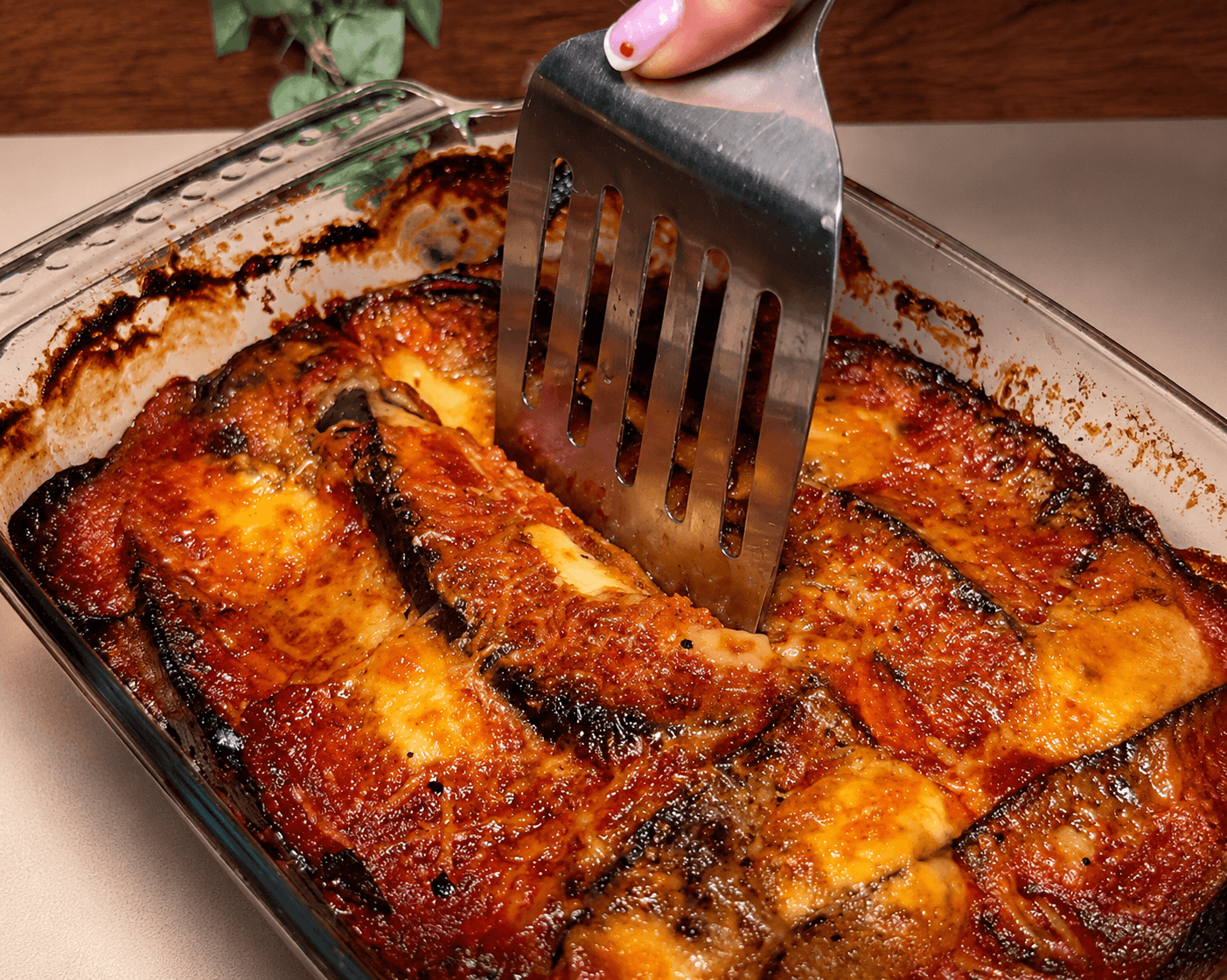 Parmigiana di melanzane light