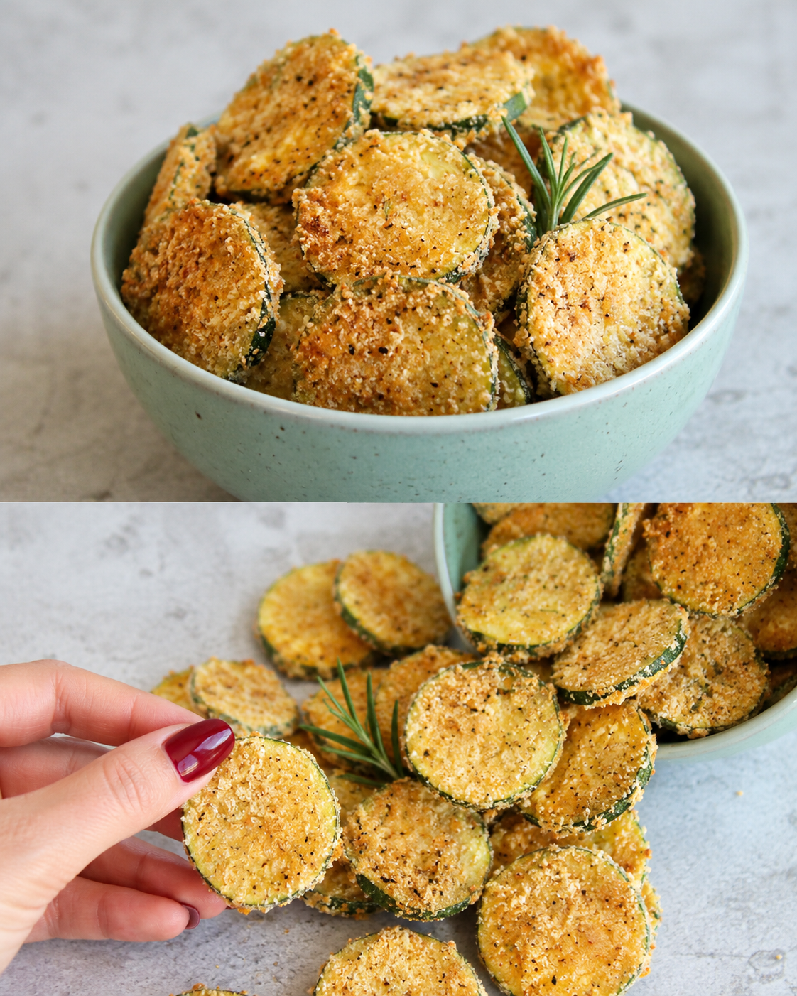 Chips di zucchine