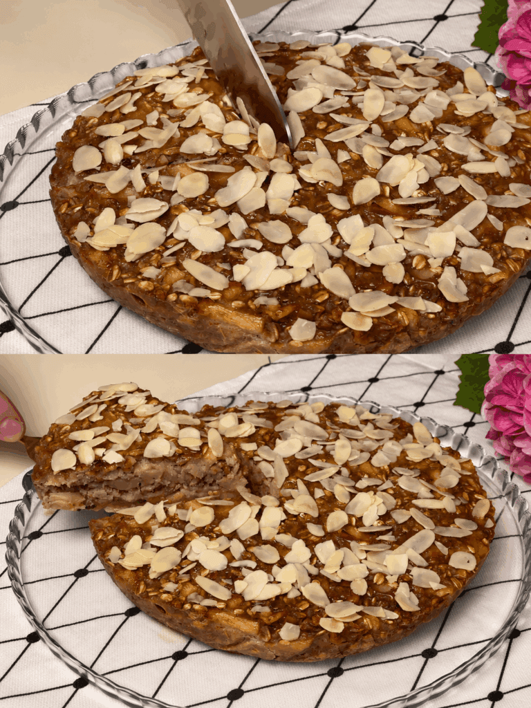 Devo fare il pieno di nutrienti buoni per sentirmi sazia e non avere fame in continuazione, e questa è la torta perfetta da mangiare al mattino!