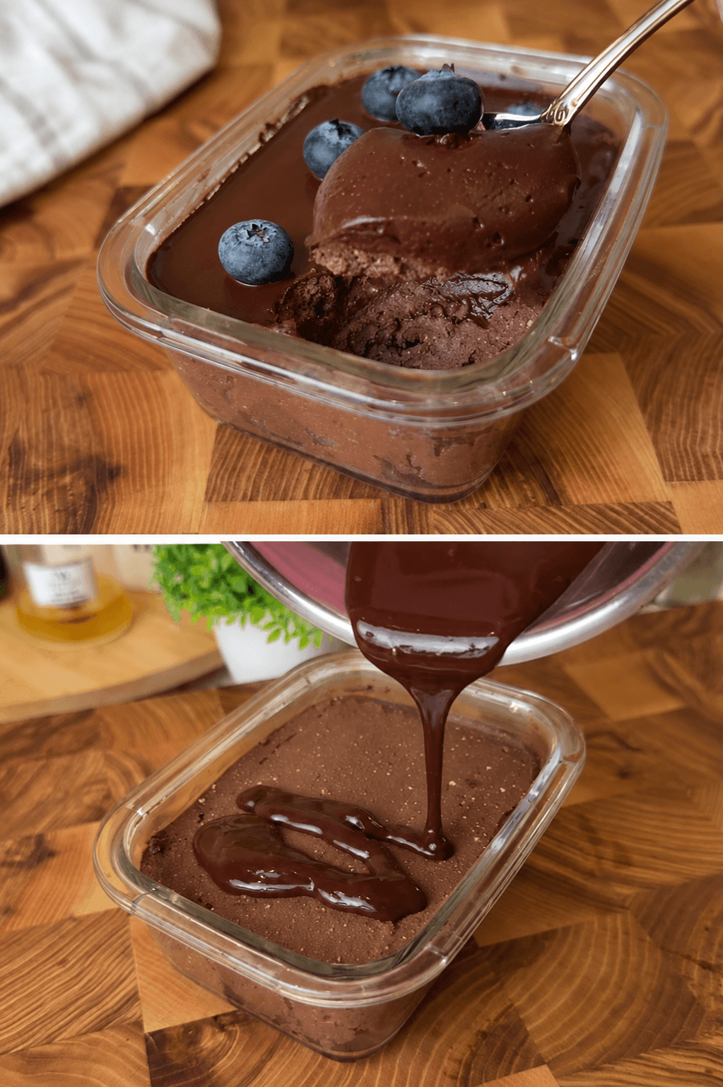 Dessert cremoso al cioccolato