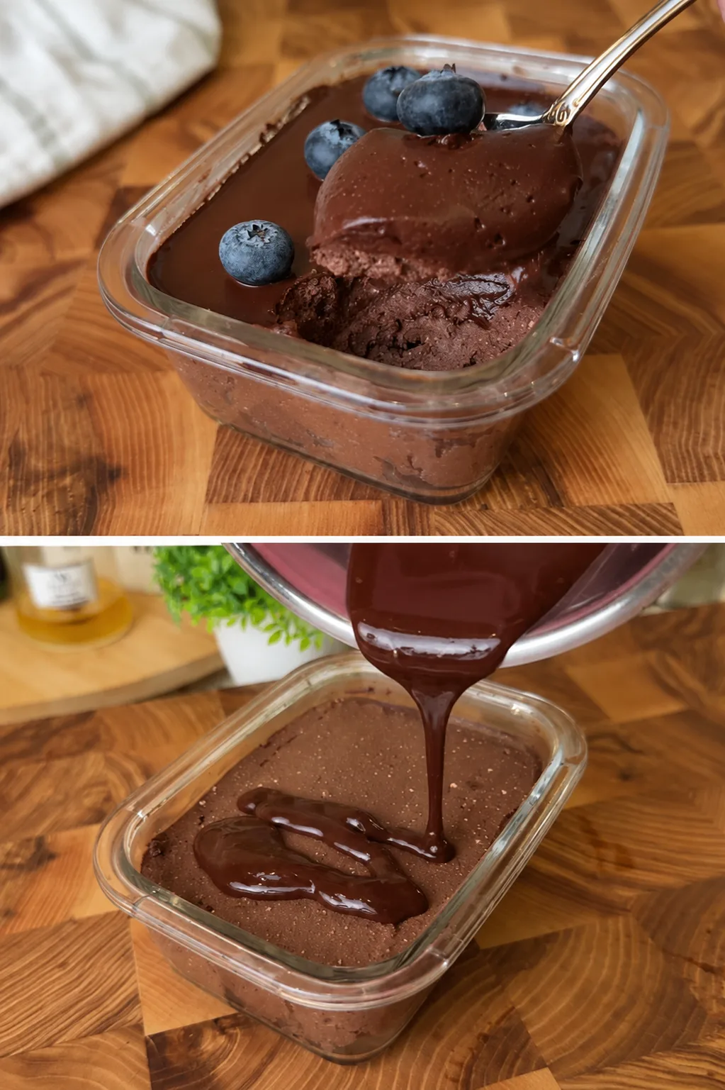 Dessert cremoso al cioccolato