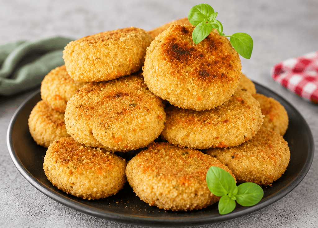 Polpette di quinoa con verdure