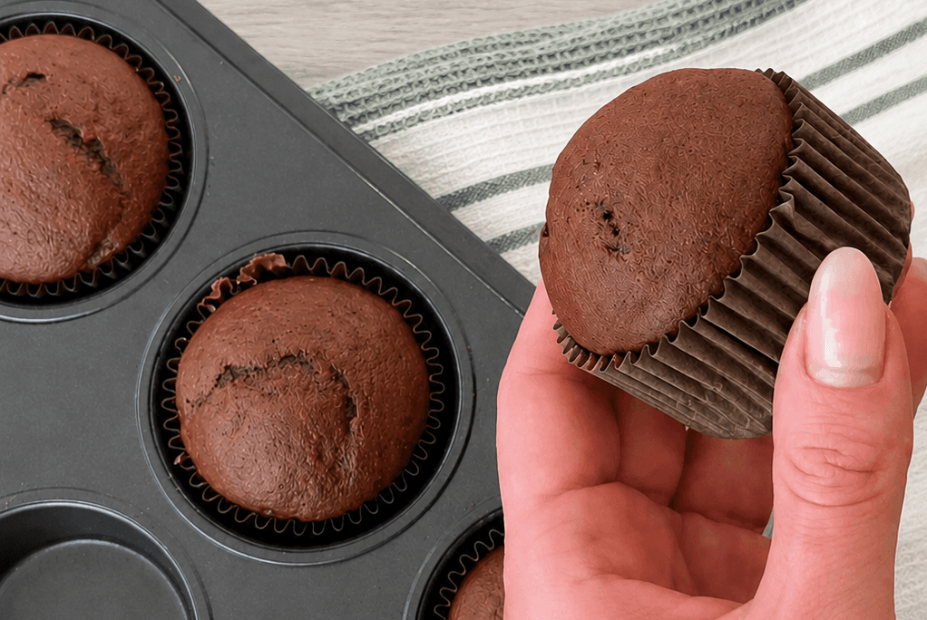 Muffin banana e cioccolato