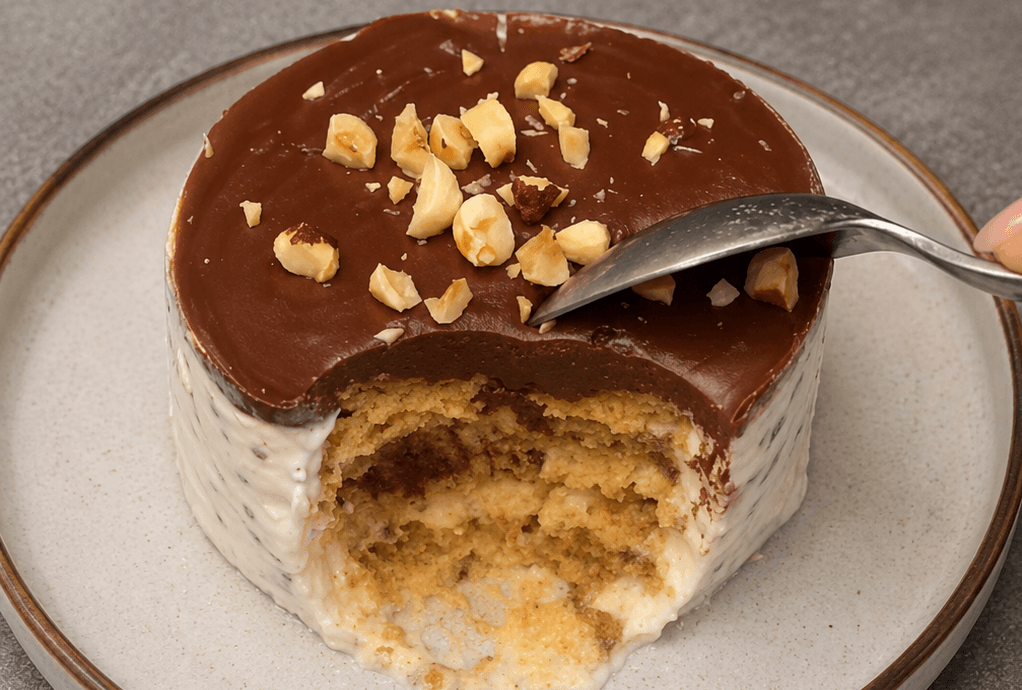 Tortina fredda biscotti e yogurt