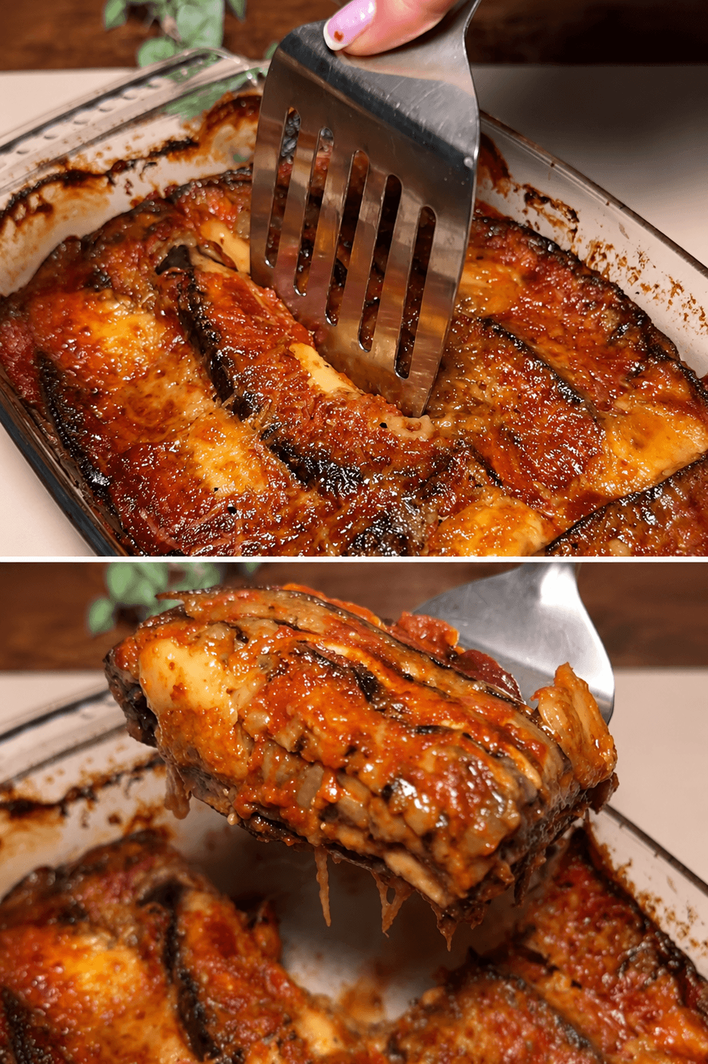 Parmigiana di melanzane light