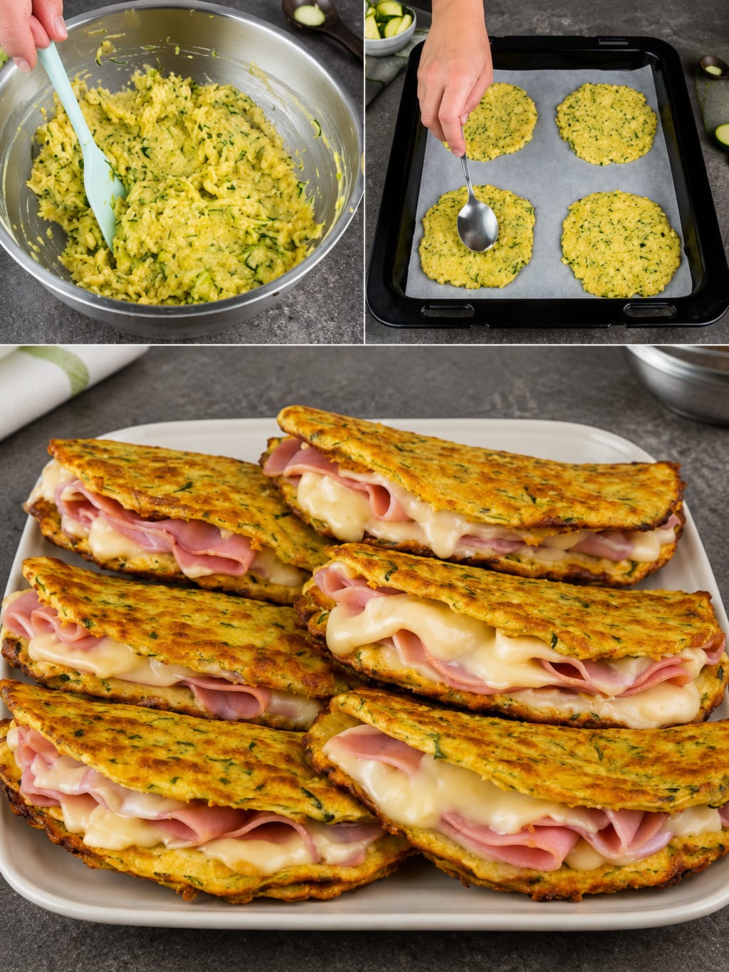 Piadine di zucchine
