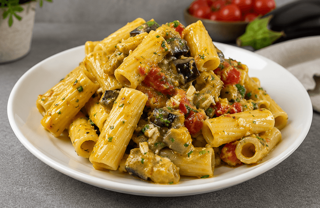 Pasta con melanzane