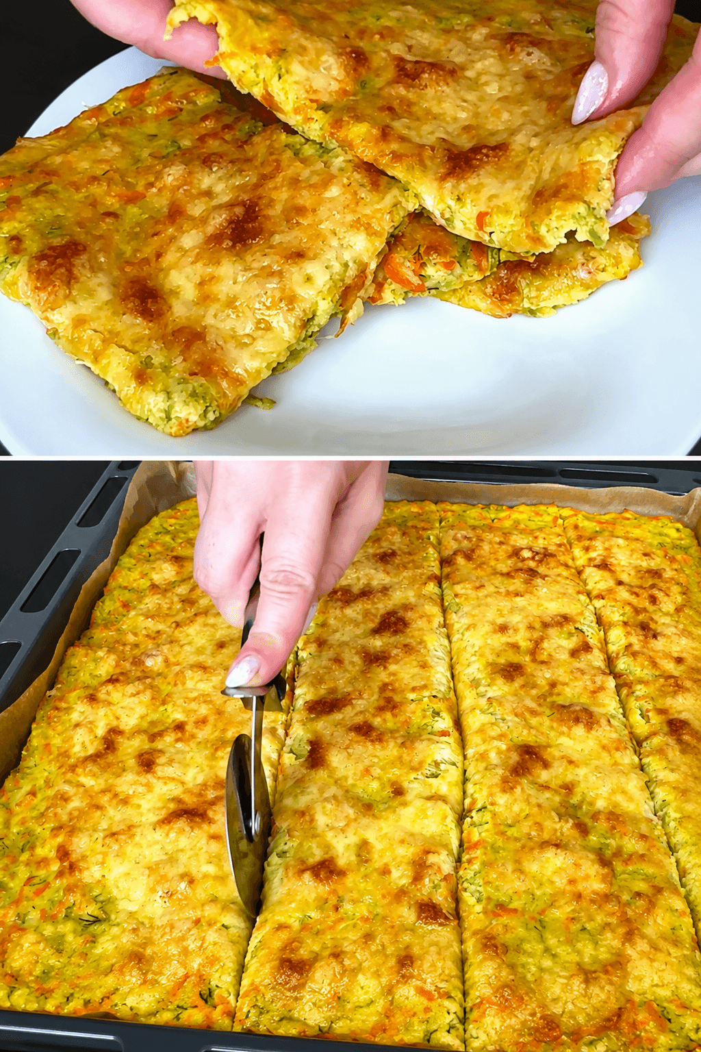 Focaccia di zucchine