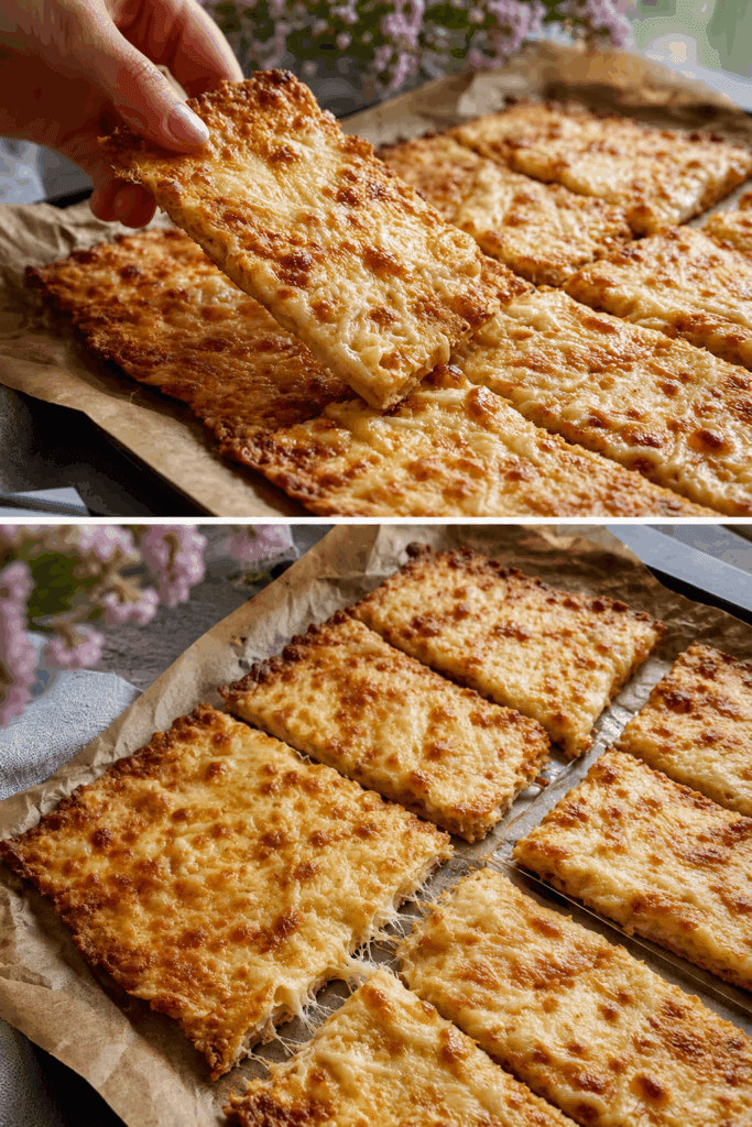 Questa pizza salata d’avena e formaggio è croccante ai bordi, morbida al centro e perfetta anche da farcire come vuoi: con tante proteine!