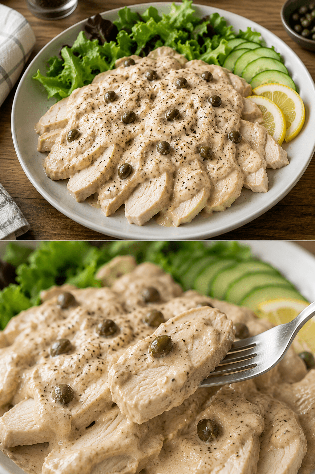 Pollo tonnato keto