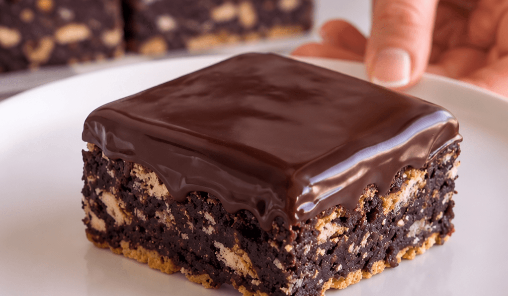 Torta biscotti e cioccolato