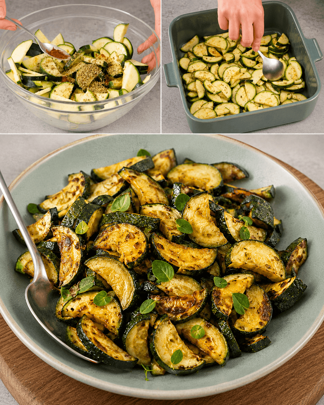 Zucchine in friggitrice ad aria