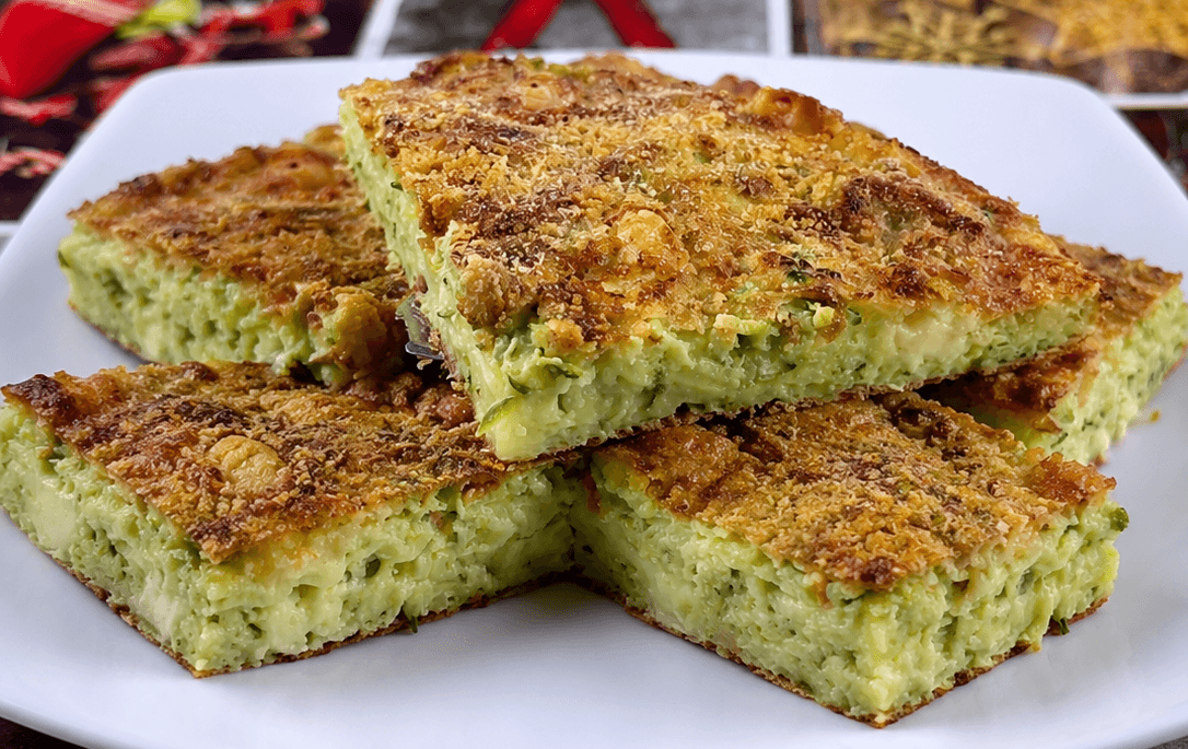 Torta di patate e zucchine