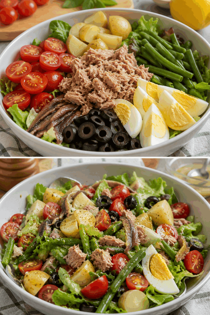 L’insalata nizzarda che sta spopolando sul web: buona e saziante, perfetta per il pranzo e per perdere qualche chiletto!