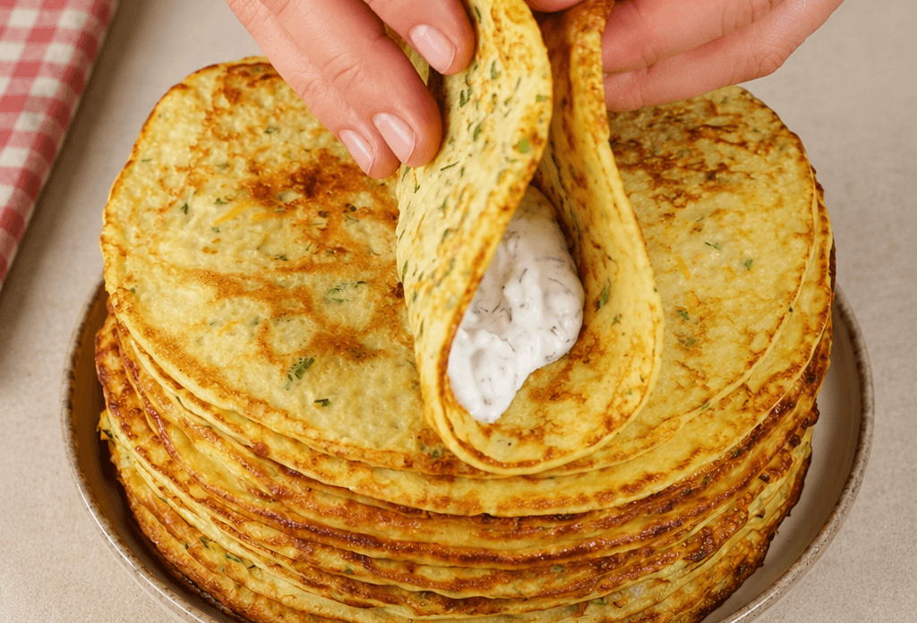 Crepes di verdure