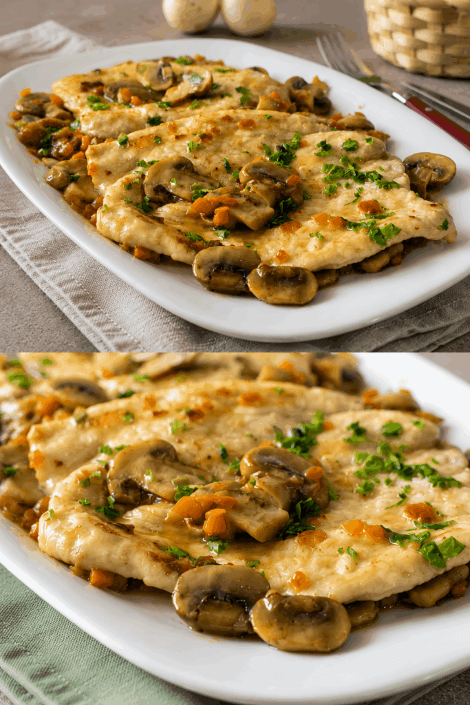 Non serve panna per ottenere una cremina perfetta: queste scaloppine ai funghi sono venute benissimo, leggere e cremose!