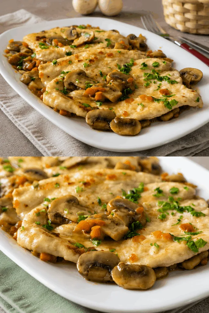 Non serve panna per ottenere una cremina perfetta: queste scaloppine ai funghi sono venute benissimo, leggere e cremose!