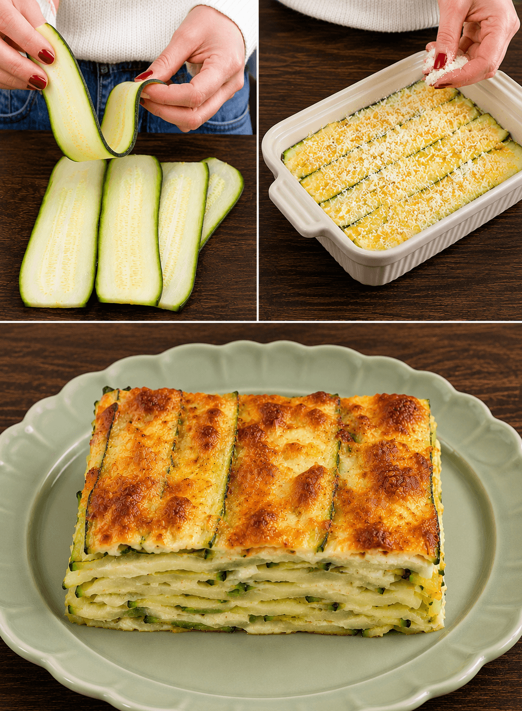 Millefoglie di zucchine