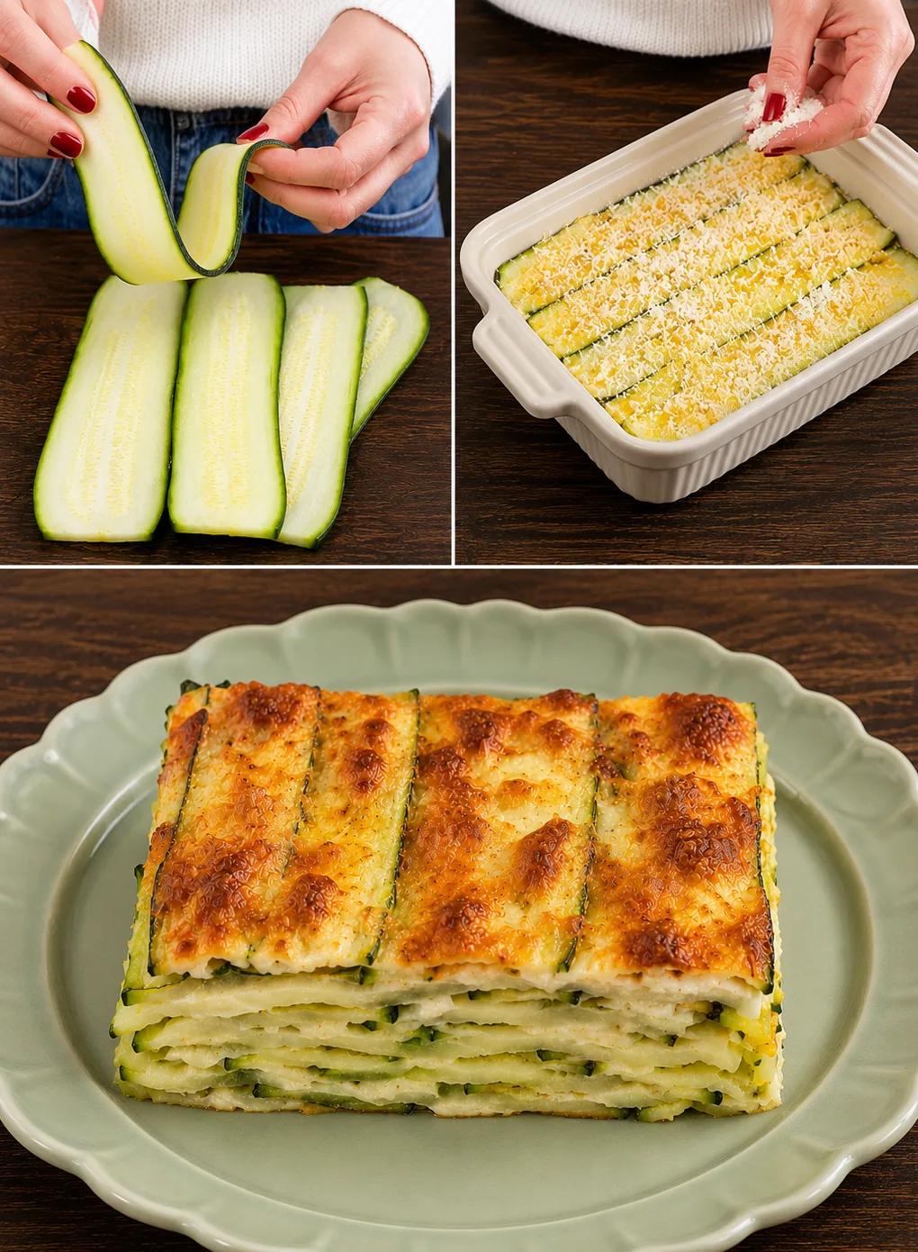Millefoglie di zucchine