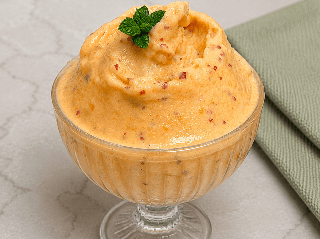 Gelato alla pesca