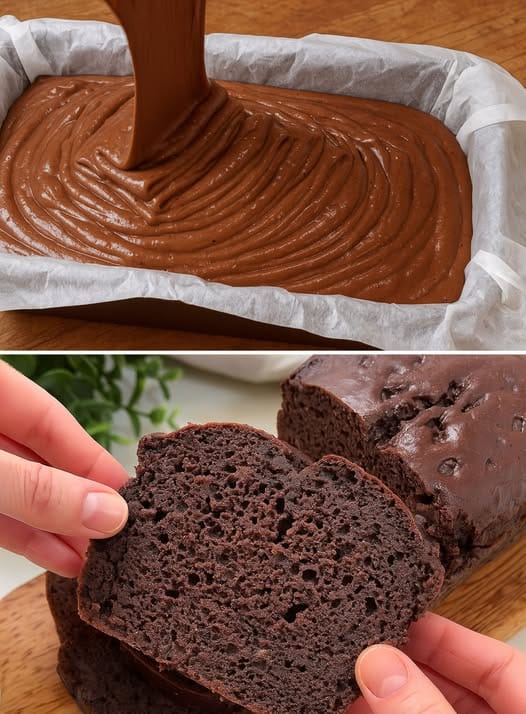 Plumcake di albumi e cacao