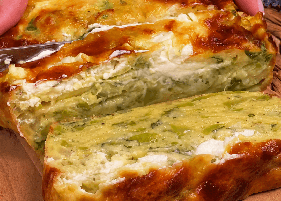Torta salata di zucchine e patate