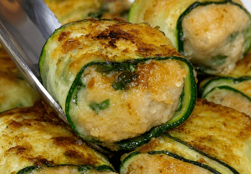 Bombette di zucchine e pollo