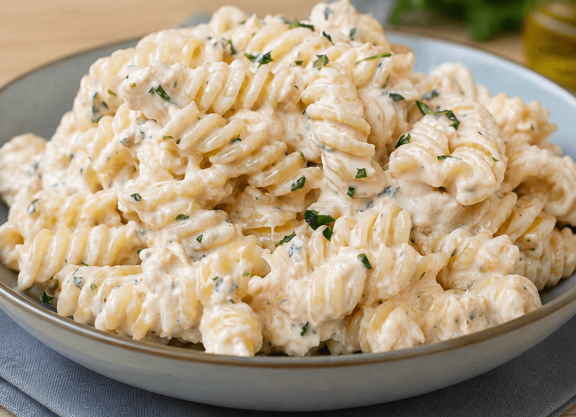 Pasta tonno e ricotta