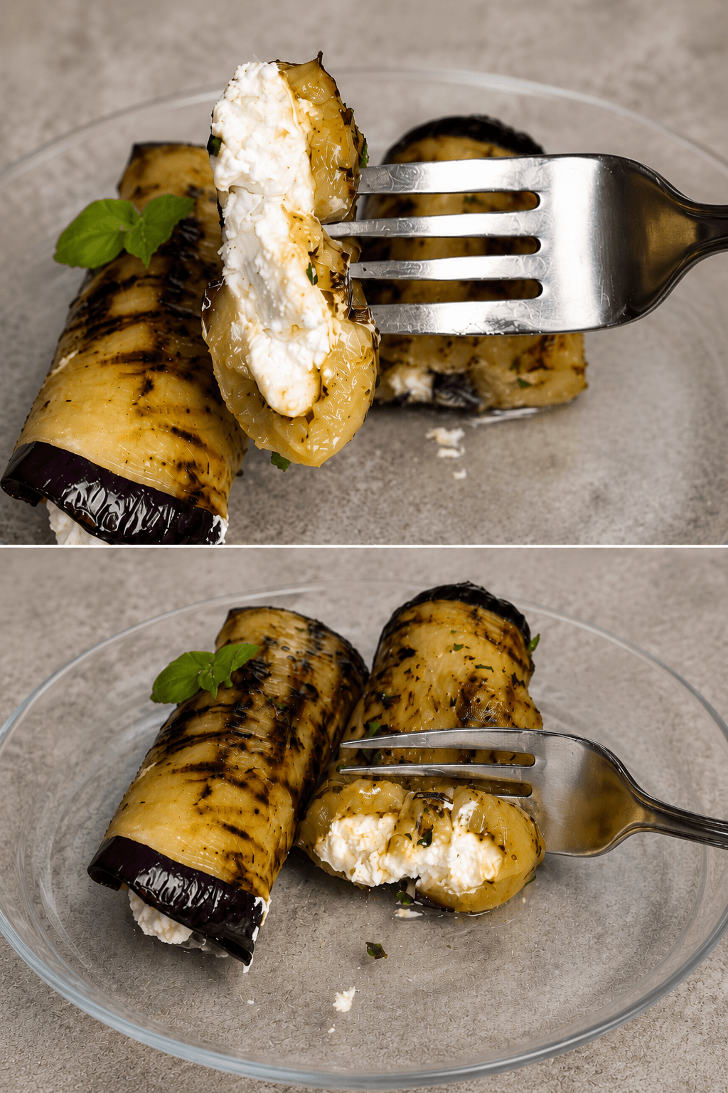 Involtini di melanzane ripieni