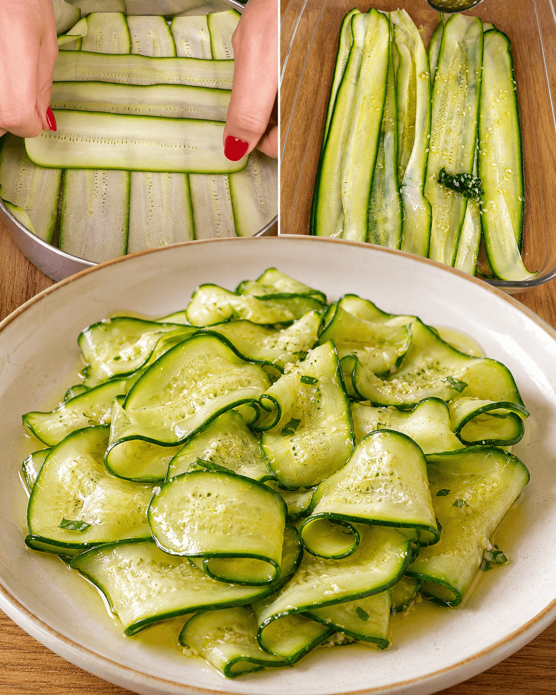Zucchine marinate