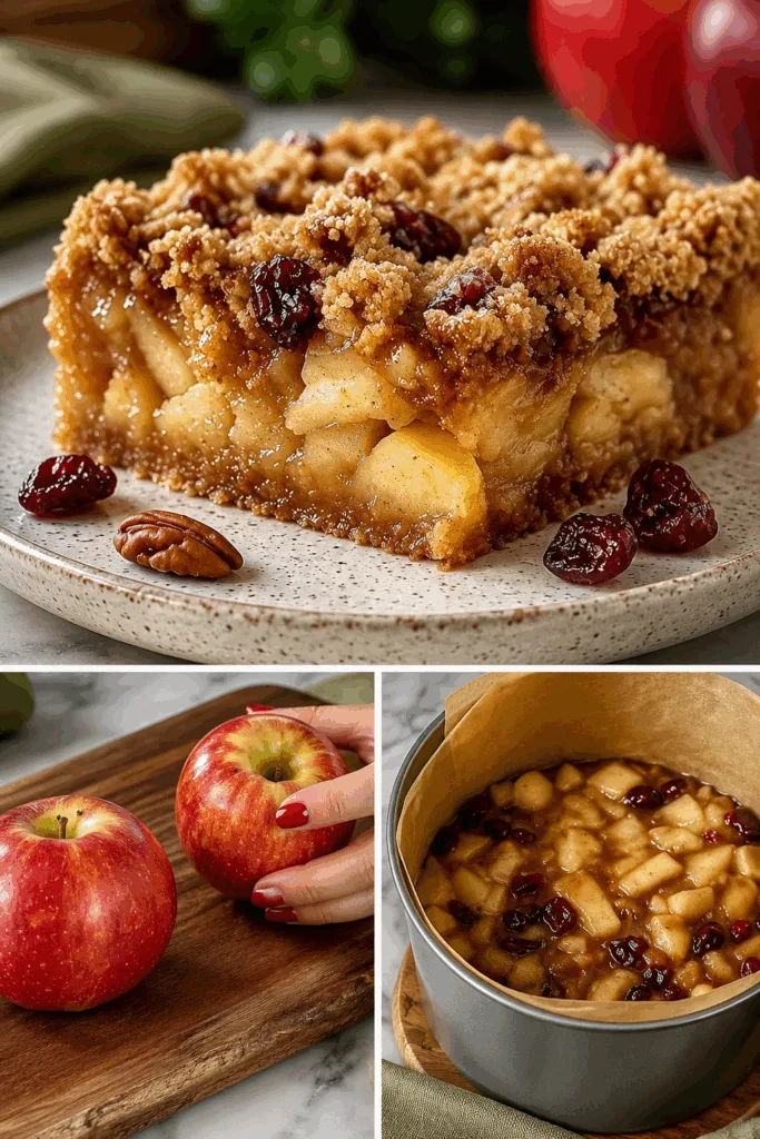 Questa mattina ho sfornato questa torta crumble di mele e noci, salutare e super saziante: a casa mia non dura mai fino al giorno dopo!
