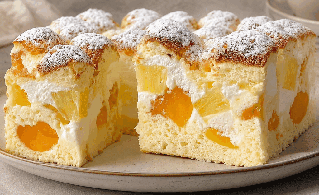 In estate non riesco a fare a meno di questa torta con tanta frutta estiva: è fresca, morbida e si scioglie in bocca proprio come piace a me!