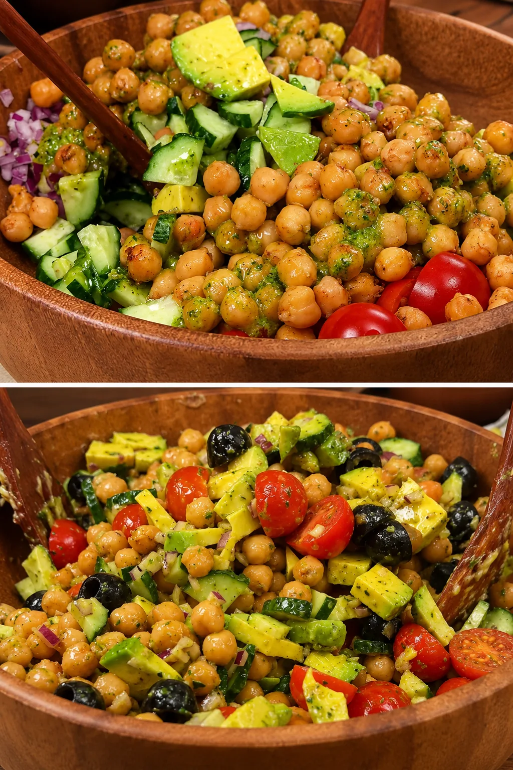 Chickpea salad