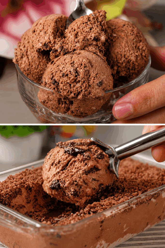 Ho preparato questo gelato d’avena e cacao senza gelatiera ed è venuto cremoso, nutriente, super cioccolatoso e molto saziante