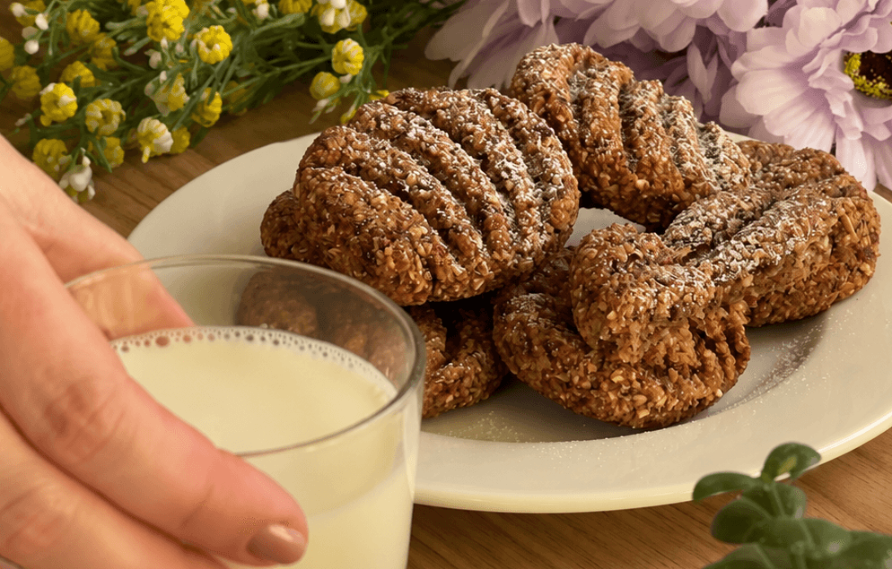 Biscotti di avena e frutta