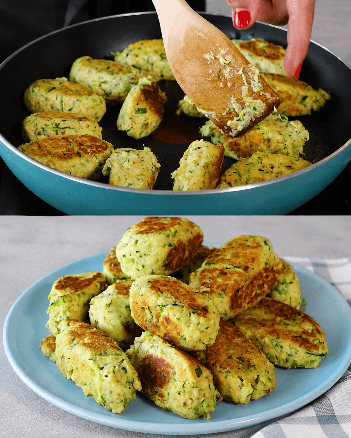 Crocchette di zucchine e ricotta