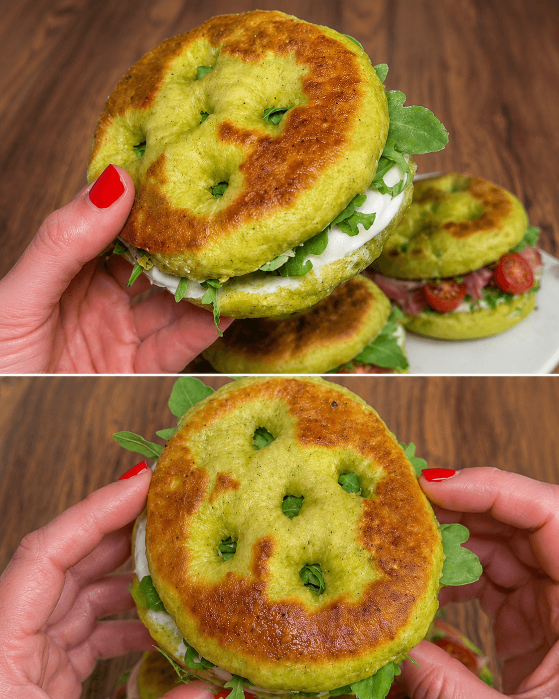 Focaccine di zucchine