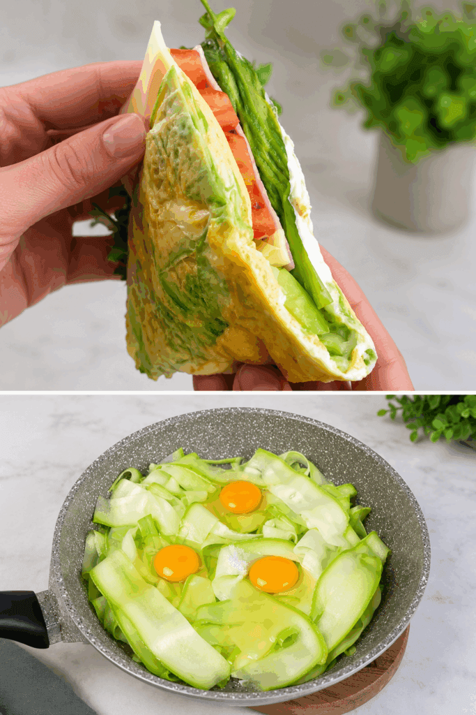 Piadina di zucchine e uova senza farina, la farcisco come voglio: la ricetta con tante proteine e pochi carboidrati!